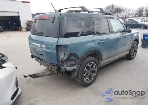 2022 Ford Bronco Sport Outer Banks из США, поврежденный, VIN 3FMCR9C67NRE00213